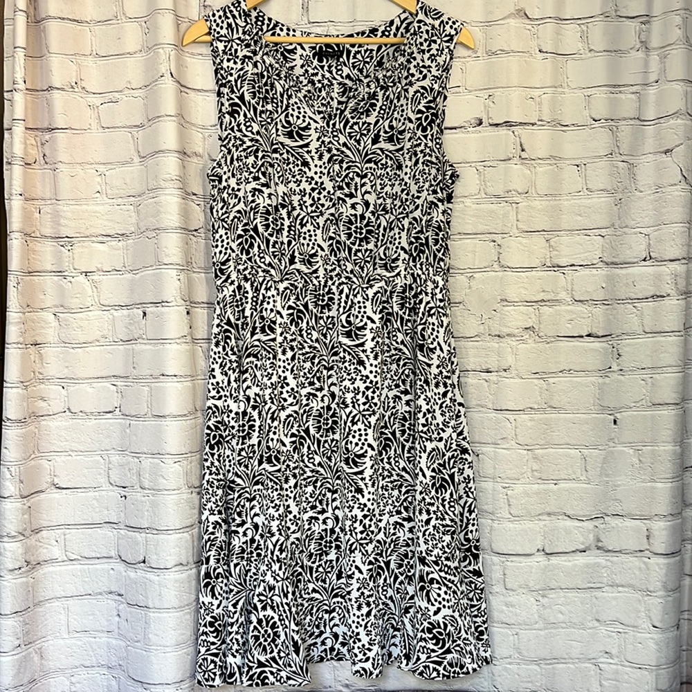 Talbots • Printed Midi Dress